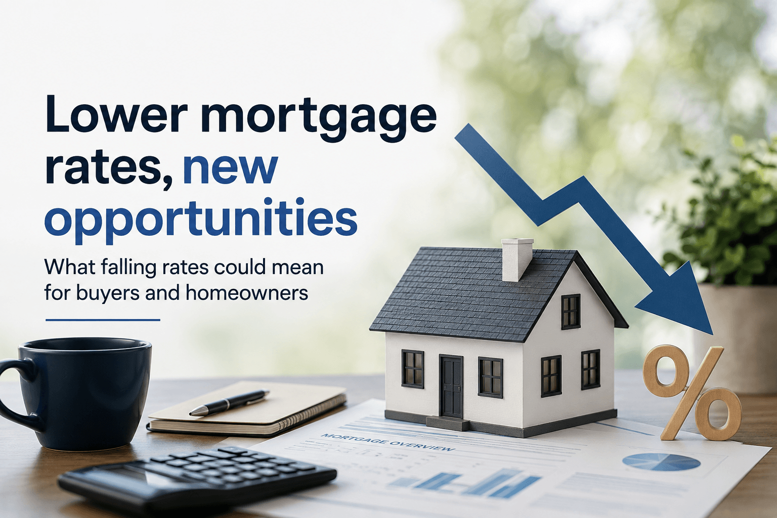 What lower mortgage rates could mean for buyers and homeowners