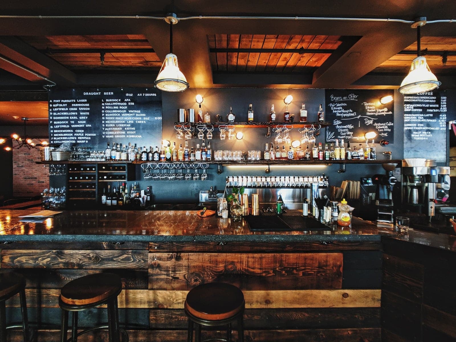 Bars, pubs and restaurants
