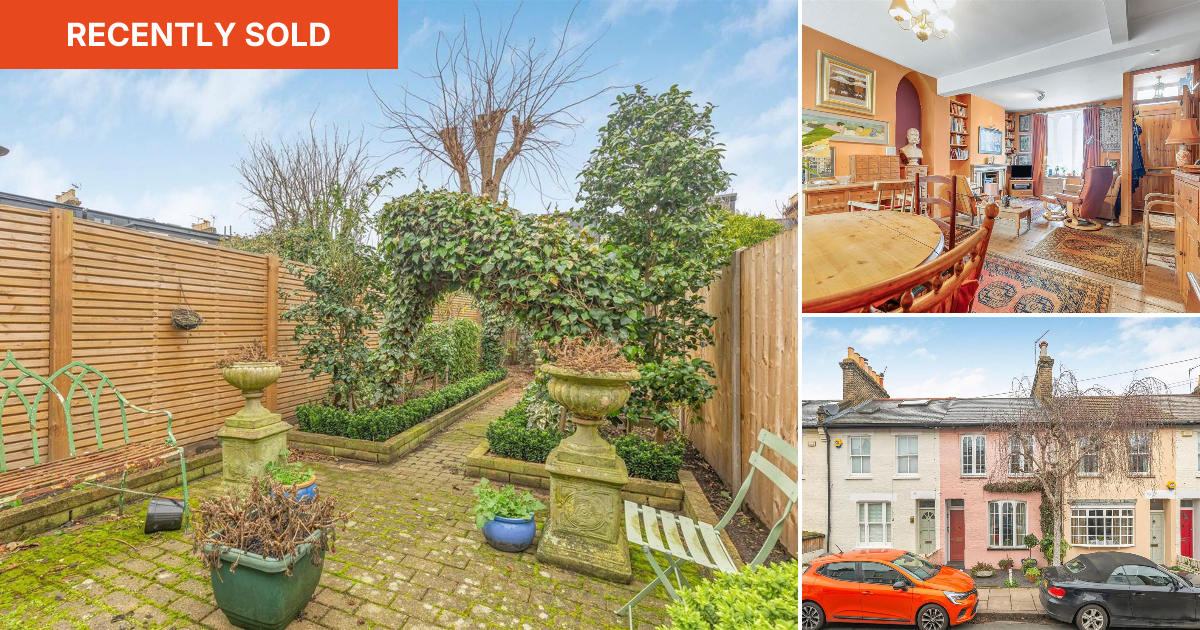 2 bed terraced house for sale in Archway Street, Barnes, London, SW13 ...